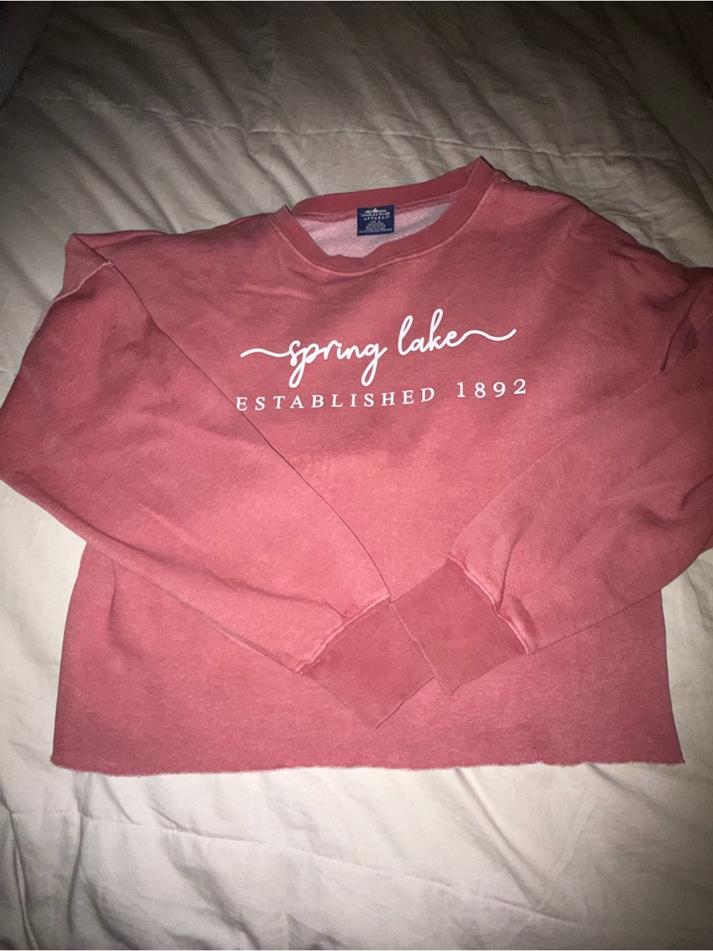Women's Vintage Pink 'Spring Lake' Crewneck Sweatshirt
